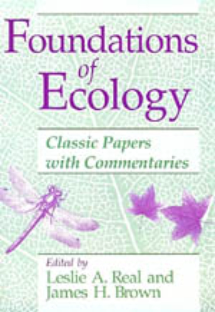 Foundations of Ecology