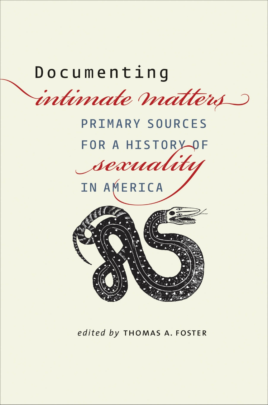 Documenting Intimate Matters