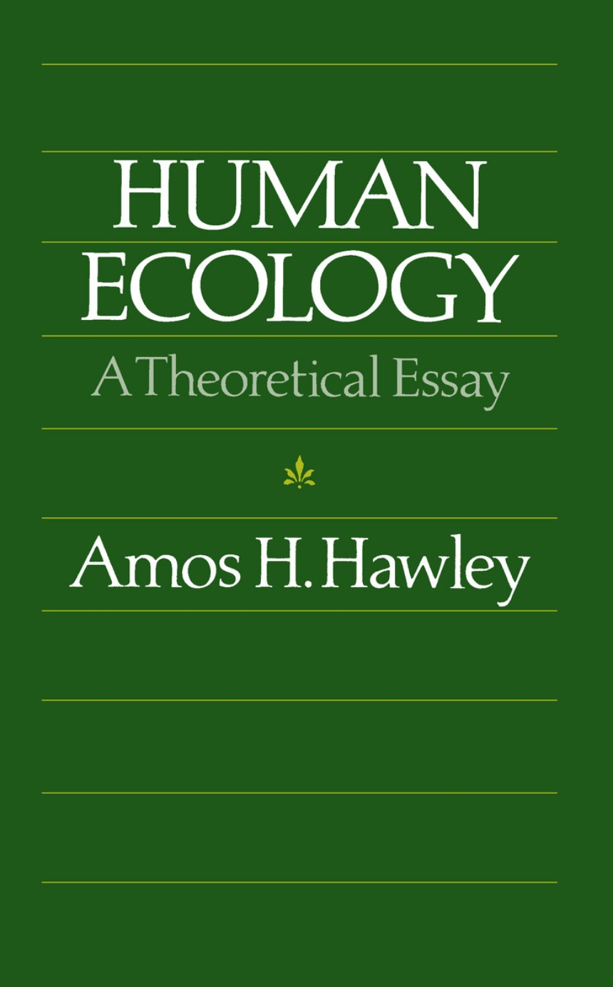 Human Ecology