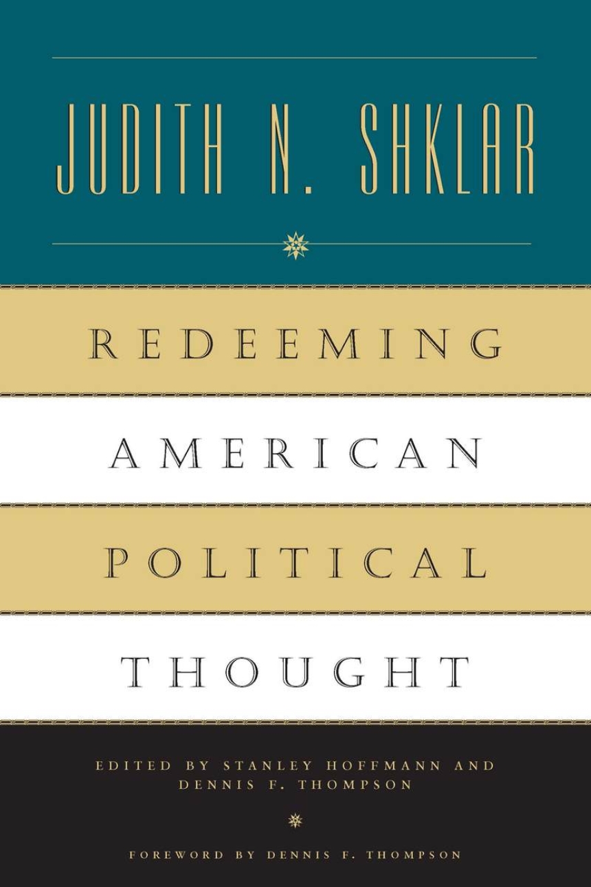 Redeeming American Political Thought