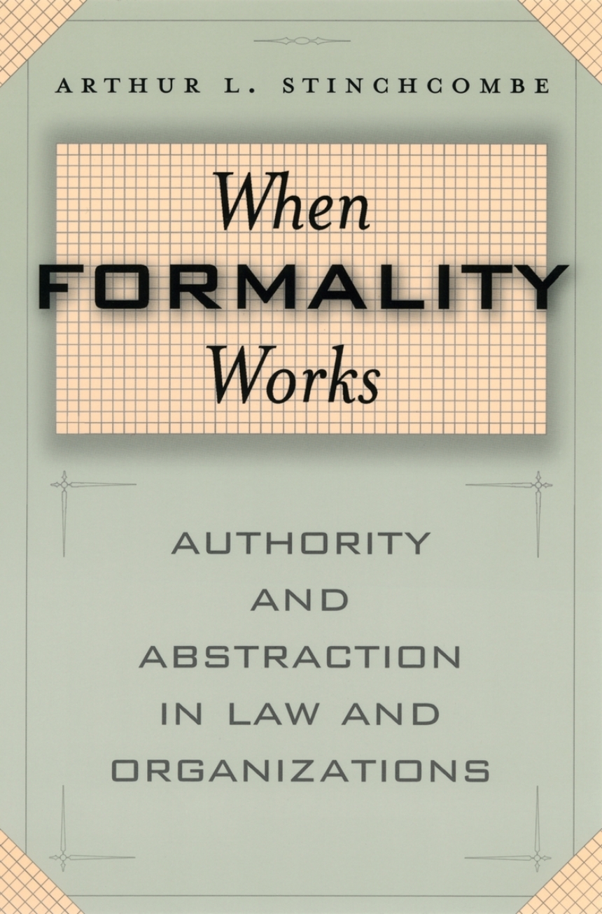 When Formality Works