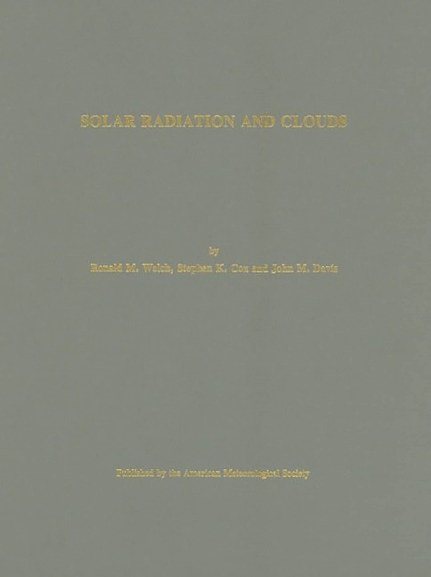 Solar Radiation and Clouds