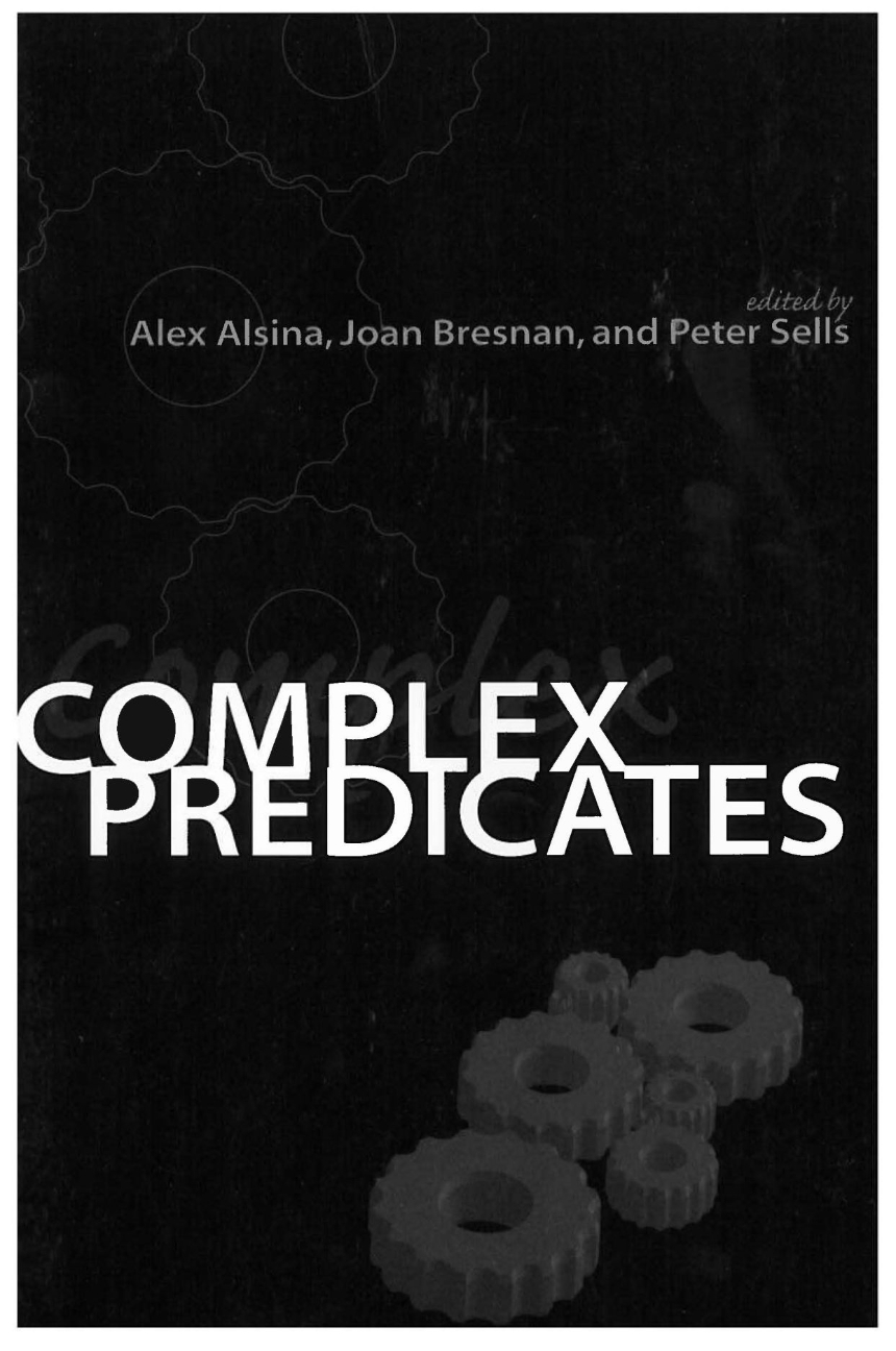 Complex Predicates