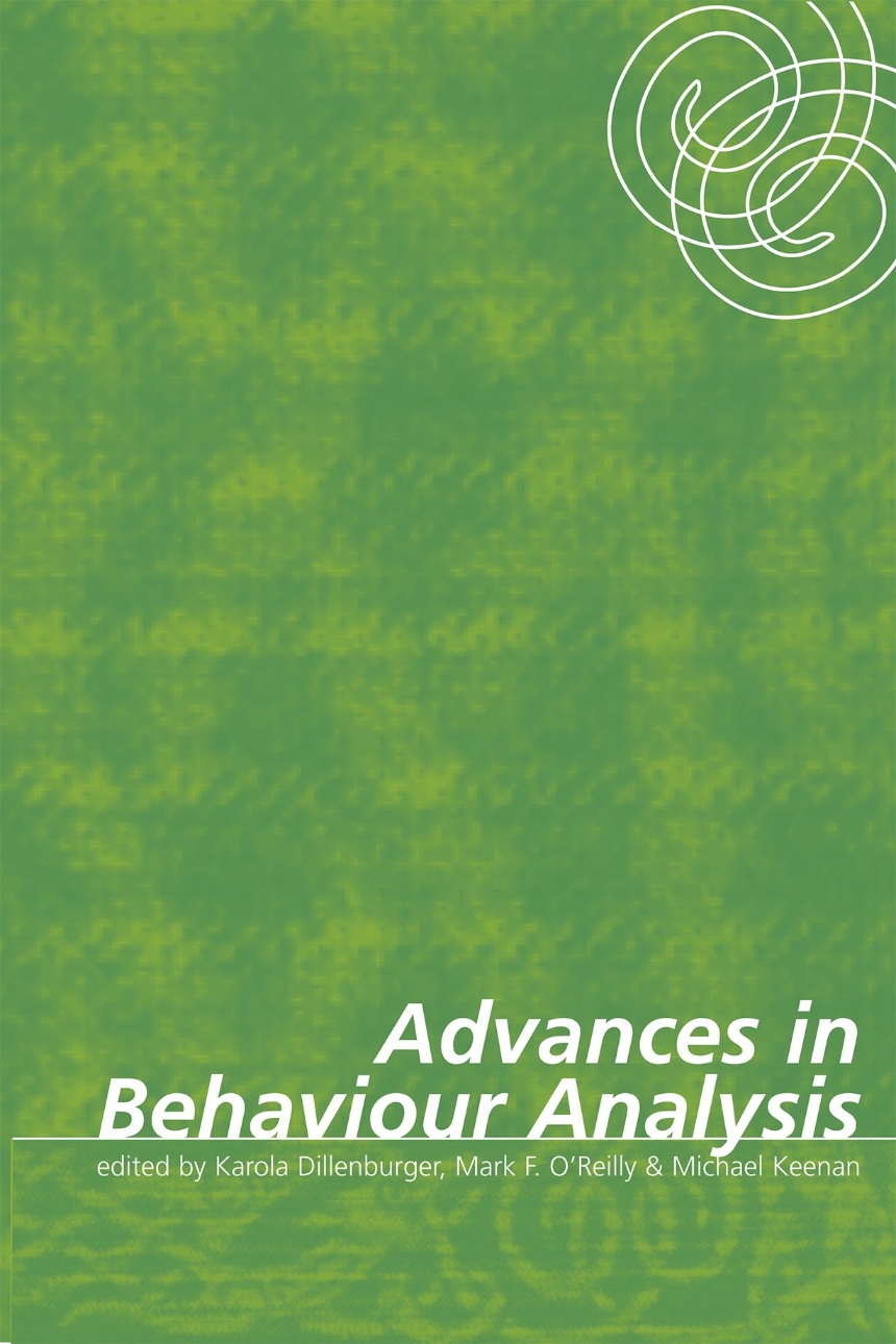 Advances in Behaviour Analysis