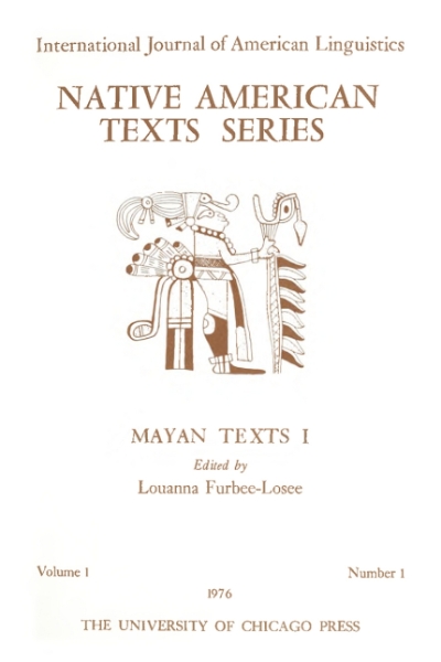 Mayan Texts: Volumes I, II, and III