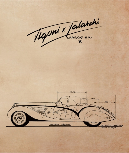 Figoni on Delahaye