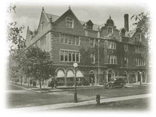 1902 building housing the University of Chicago Press